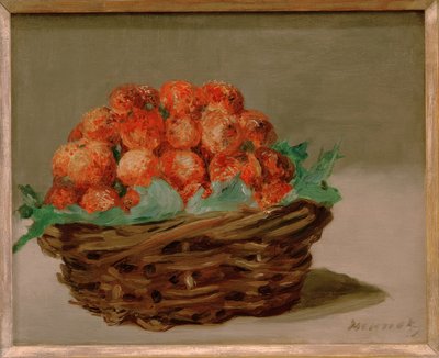 Panier de fraises - Édouard Manet